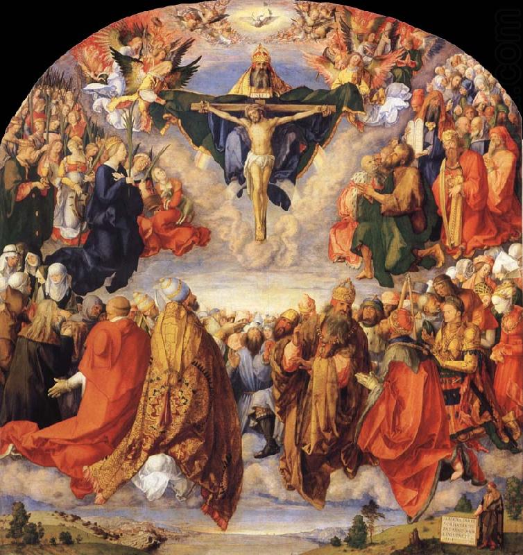 Albrecht Durer The All Saints altarpiece china oil painting image